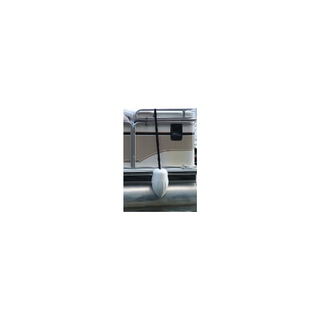 Taylor 31030 Pontoon Fender 9" x 16" White 31030